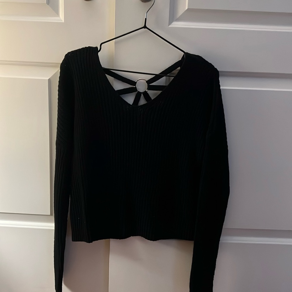 Black sweater
